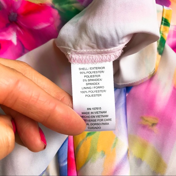 🌷 NICOLE MILLER NEW YORK MULTI FLORAL MAXI DRESS! - Picture 11 of 12